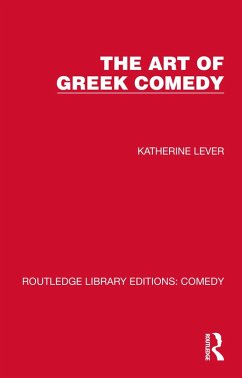 Cover The Art of Greek Comedy (eBook, ePUB)