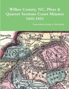 Wilkes County, NC, P&Q Minutes, 1845-1853 - McGeachy, John A.