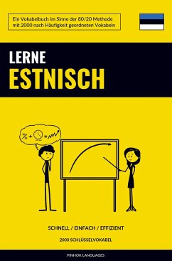 Cover Lerne Estnisch - Schnell / Einfach / Effizient