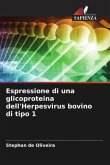 Espressione di una glicoproteina dell'Herpesvirus bovino di tipo 1