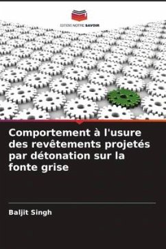 Comportement à l'usure des revêtements projetés par détonation sur la fonte grise - Singh, Baljit