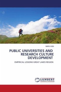 PUBLIC UNIVERSITIES AND RESEARCH CULTURE DEVELOPMENT - KIIZA, Mark