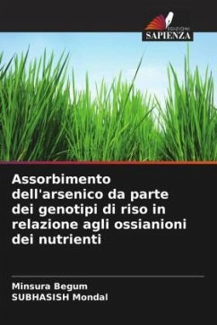 Assorbimento dell'arsenico da parte dei genotipi di riso in relazione agli ossianioni dei nutrienti - Begum, Minsura;Mondal, SUBHASISH