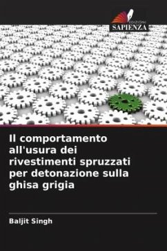 Il comportamento all'usura dei rivestimenti spruzzati per detonazione sulla ghisa grigia - Singh, Baljit