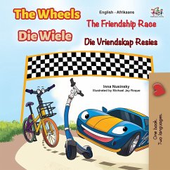 The Wheels The Friendship Race (English Afrikaans Bilingual Children's Book) - Nusinsky, Inna; Books, Kidkiddos