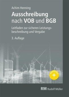 Ausschreibung nach VOB und BGB - E-Book (PDF) (eBook, PDF) - Henning, Achim