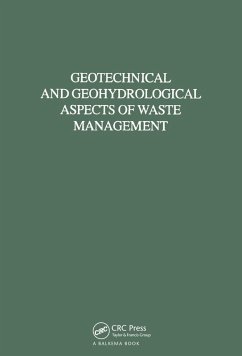 Cover Geotechnical and Geohydrological Aspects of Waste Management (eBook, ePUB)