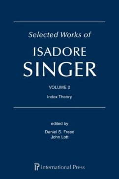 Cover Selected Works of Isadore Singer: Volume 2