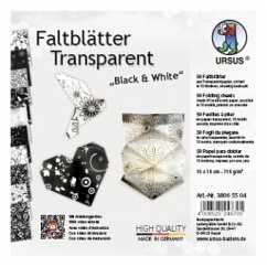 URSUS Faltblätter Transparent 