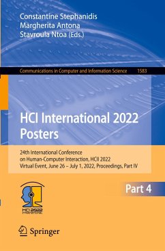 HCI International 2022 Posters