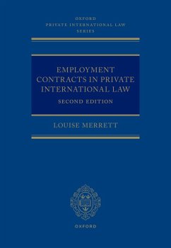 Employment Contracts and Private International Law (eBook, ePUB) Cover Employment Contracts and Private International Law (eBook, ePUB)