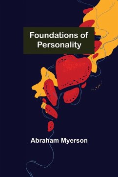 Foundations of Personality - Myerson, Abraham