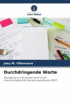 Durchdringende Worte - Villanueva, Joey M.