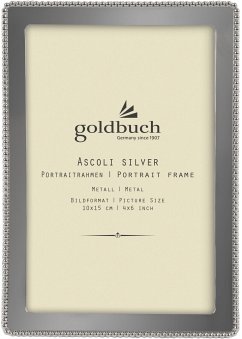 Goldbuch Ascoli silber 10x15 Metallrahmen silber 980312