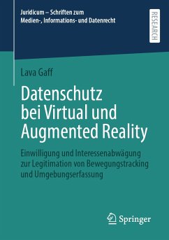 Datenschutz bei Virtual und Augmented Reality (eBook, PDF) - Gaff, Lava