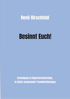 Besinnt Euch! (eBook, ePUB) - Hirschfeld, René