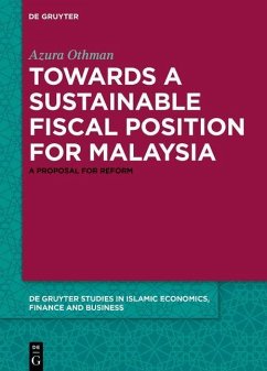 Cover Towards a Sustainable Fiscal Position for Malaysia (eBook, PDF)