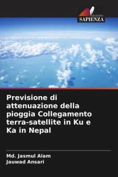 Previsione di attenuazione della pioggia Collegamento terra-satellite in Ku e Ka in Nepal - Alam, Md. Jasmul;Ansari, Jauwad