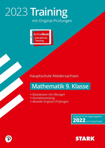 STARK Original-Prüfungen und Training Hauptschule 2023 - Mathematik 9.Klasse - Niedersachsen STARK Original-Prüfungen und Training Hauptschule 2023 - Mathematik 9.Klasse - Niedersachsen