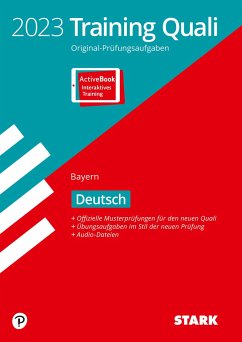 Cover STARK Training Abschlussprüfung Quali Mittelschule 2023 - Deutsch 9. Klasse - Bayern