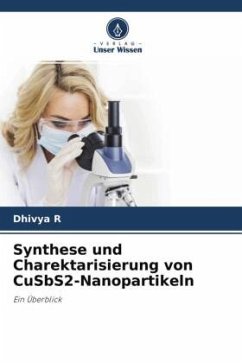 Synthese und Charektarisierung von CuSbS2-Nanopartikeln - R, Dhivya