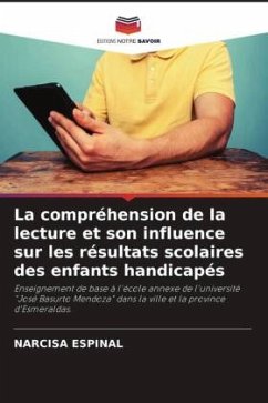 Cover La compréhension de la lecture et son influence sur les résultats scolaires des enfants handicapés
