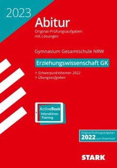 Cover STARK Abiturprüfung NRW 2023 - Erziehungswissenschaft GK, m. 1 Buch, m. 1 Beilage