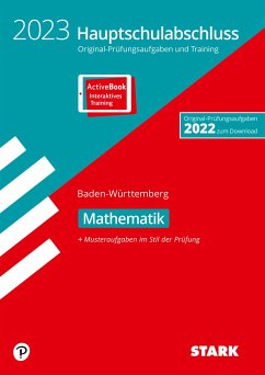 Cover STARK Original-Prüfungen und Training Hauptschulabschluss 2023 - Mathematik 9. Klasse - BaWü