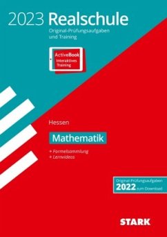 Cover STARK Original-Prüfungen und Training Realschule 2023 - Mathematik - Hessen, m. 1 Buch, m. 1 Beilage