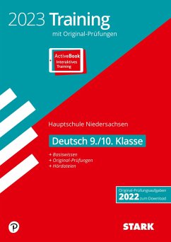 Cover STARK Original-Prüfungen und Training Hauptschule 2023 - Deutsch 9./10. Klasse - Niedersachsen