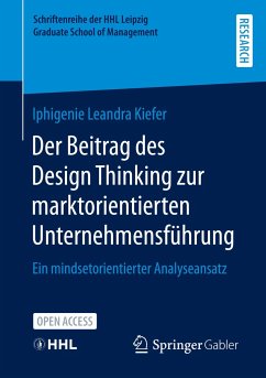 Der Beitrag des Design Thinking zur marktorientierten Unternehmensführung - Kiefer, Iphigenie Leandra