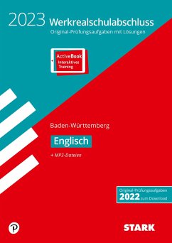 Cover STARK Original-Prüfungen Werkrealschulabschluss 2023 - Englisch 10. Klasse - BaWü