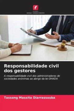 Responsabilidade civil dos gestores - Diarrassouba, Tassong Massita