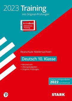Cover STARK Original-Prüfungen und Training Abschlussprüfung Realschule 2023 - Deutsch - Niedersachsen