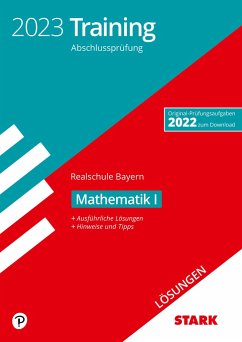 Cover STARK Lösungen zu Training Abschlussprüfung Realschule 2023 - Mathematik I - Bayern
