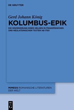 Kolumbus-Epik (eBook, PDF) - König, Gerd Johann
