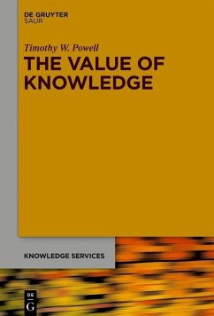 Cover The Value of Knowledge (eBook, PDF)