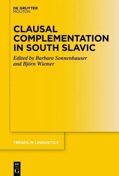 Cover Clausal Complementation in South Slavic (eBook, PDF)