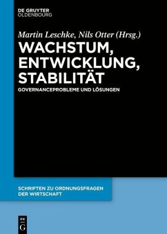 Wachstum, Entwicklung, Stabilität (eBook, PDF)