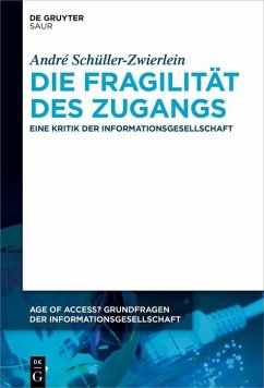 Cover Die Fragilität des Zugangs (eBook, PDF)