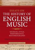 Essays on the History of English Music in Honour of John Caldwell (eBook, PDF)