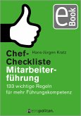 Chef-Checkliste Mitarbeiterführung (eBook, PDF)