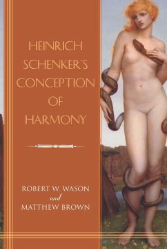 Cover Heinrich Schenker's Conception of Harmony (eBook, PDF)