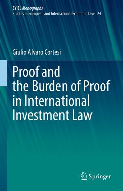 Proof and the Burden of Proof in International Investment Law (eBook, PDF) - Cortesi, Giulio Alvaro