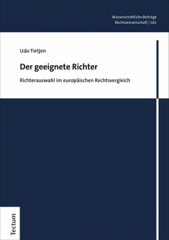 Der geeignete Richter (eBook, PDF) - Tietjen, Udo