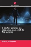 O sector público da economia nacional do Tajiquistão