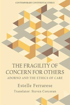 The Fragility of Concern for Others - Ferrarese, Estelle