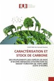 CARACTÉRISATION ET STOCK DE CARBONE