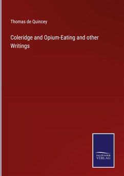 Cover Coleridge and Opium-Eating and other Writings