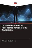 Le secteur public de l'économie nationale du Tadjikistan